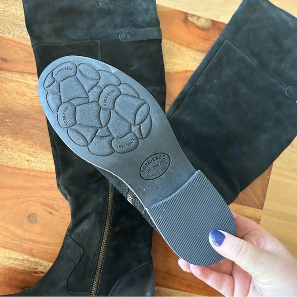 New Kork Ease Addison Suede Over The Knee Boots - Picture 5 of 7